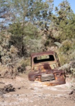 Old rusted car, Fish River Canyon